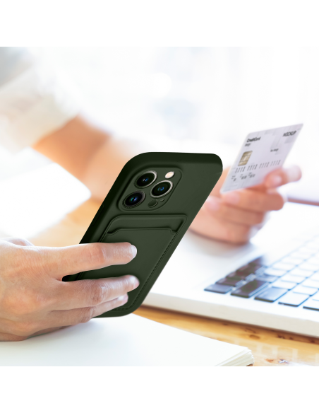 COQUE pour IPHONE 15 Plus vert