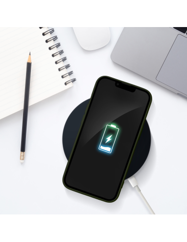 COQUE pour IPHONE 15 Plus vert