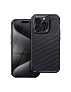 Coque CARBON PREMIUM pour IPHONE 15 Pro noir 2