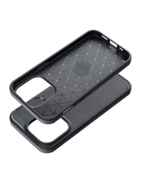 Coque CARBON PREMIUM pour IPHONE 15 Pro noir