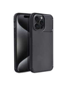 Coque CARBONE PREMIUM pour IPHONE 15 Pro Max noir