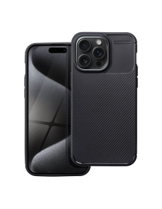 Coque CARBONE PREMIUM pour IPHONE 15 Pro Max noir 2