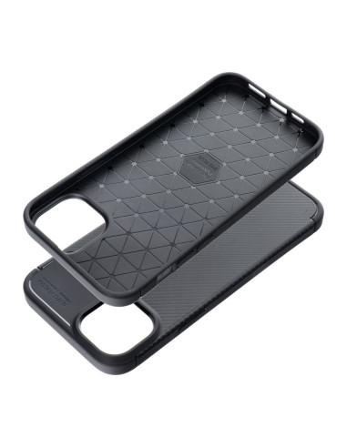 Coque CARBON PREMIUM pour IPHONE 15 Plus noir