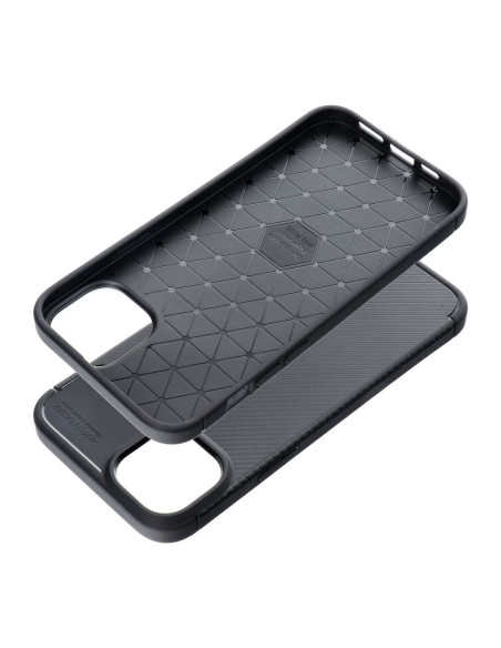 Coque CARBON PREMIUM pour IPHONE 15 Plus noir