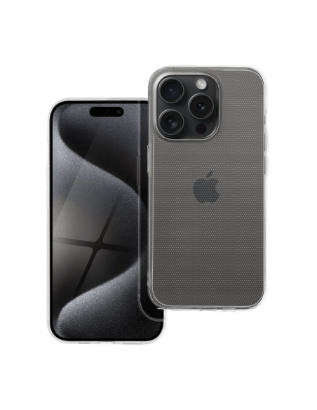 Coque CLEAR CASE 2mm BOX IPHONE 15 PRO