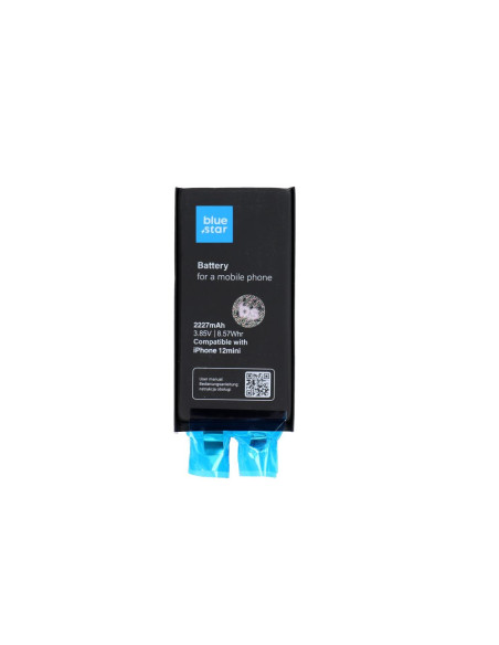 Kit de cellule de batterie (soudage par points requis) sans BMS pour Iphone 12 mini 2227 mAh Blue Star HQ