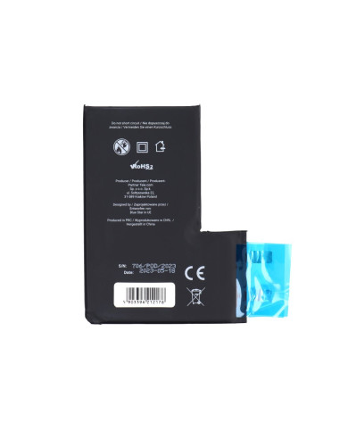 Kit de cellule de batterie (soudage par points requis) sans BMS pour Iphone 12 PRO MAX 3687 mAh Blue Star HQ