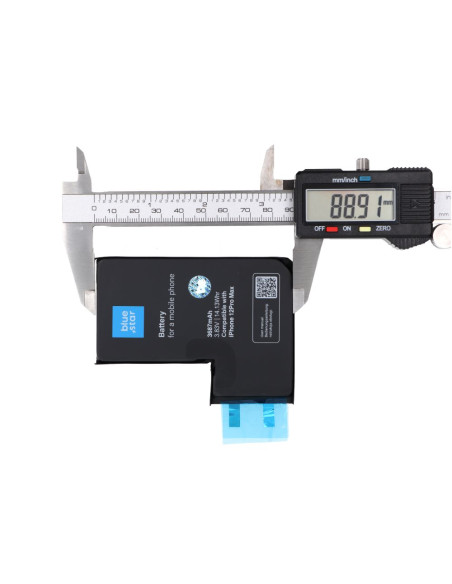 Kit de cellule de batterie (soudage par points requis) sans BMS pour Iphone 12 PRO MAX 3687 mAh Blue Star HQ