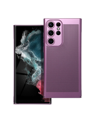 Coque BREEZY pour SAMSUNG S22 Ultra violet