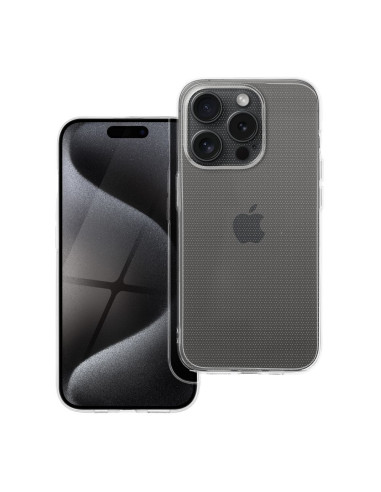 Coque CLEAR CASE 2mm IPHONE 15 PRO (camera protection)
