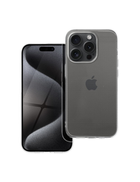 Coque CLEAR CASE 2mm IPHONE 15 PRO (camera protection)