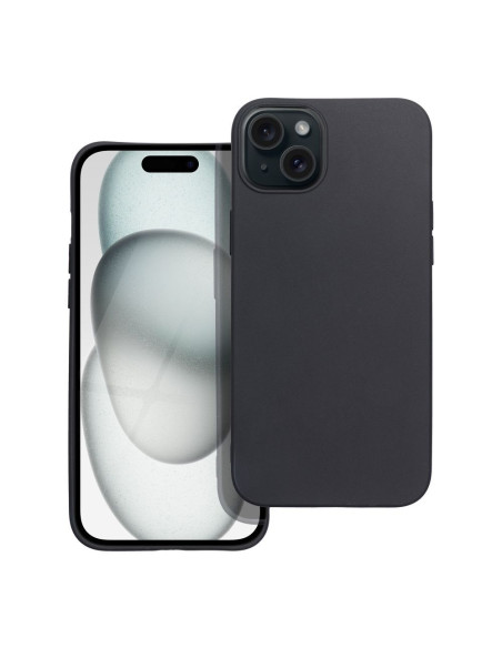 Coque MATT pour IPHONE 15 noir