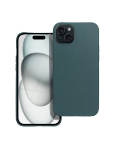Coque MATT pour IPHONE 15 Plus vert foncé