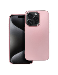 Coque METALLIC pour IPHONE 15 PRO rose