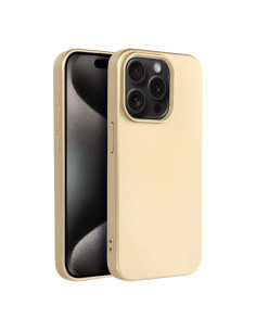 Coque METALLIC pour IPHONE 15 PRO or 2