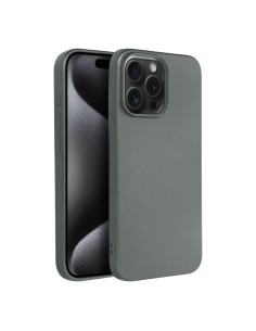 Coque METALLIC pour IPHONE 15 PRO MAX gris 2