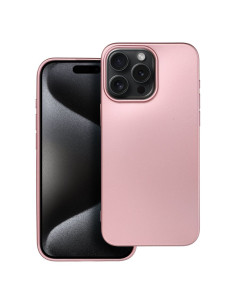 Coque METALLIC pour IPHONE 15 PRO MAX rose