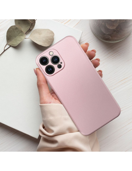 Coque METALLIC pour IPHONE 15 PRO MAX rose