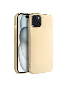 Coque METALLIC pour IPHONE 15 PLUS PLUS or 2