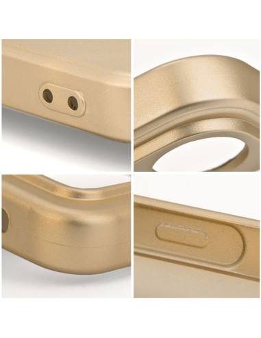 Coque METALLIC pour IPHONE 15 PLUS PLUS or