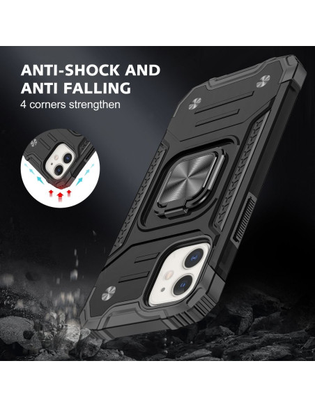 Coque NITRO pour IPHONE 15 noir