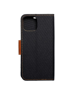 Etui Canvas pour IPHONE 15 noir 2