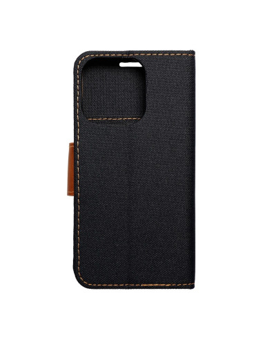Etui Canvas pour IPHONE 15 Pro noir