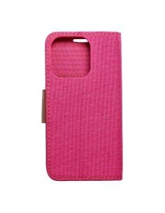Etui Canvas pour IPHONE 15 Pro rose 2