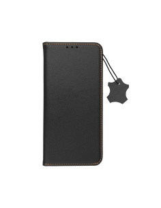 Etui en cuir SMART PRO pour IPHONE 15 noir