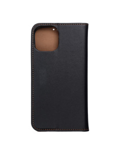 Etui en cuir SMART PRO pour IPHONE 15 noir 2