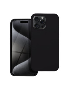 COQUE SILICONE pour IPHONE 15 PRO MAX NOIR