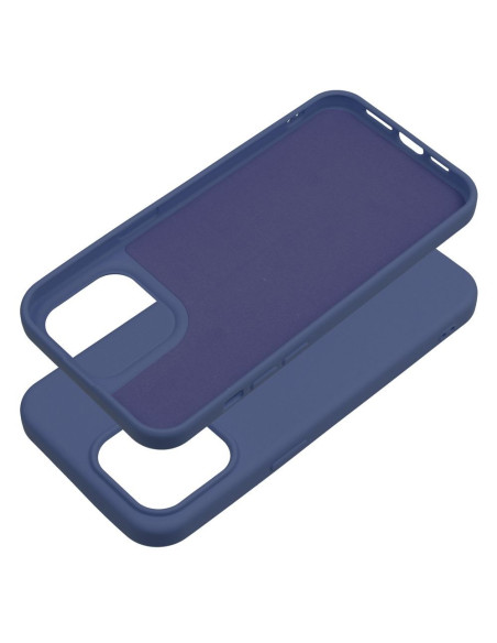 COQUE SILICONE pour IPHONE 15 PRO MAX BLEU