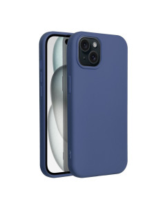 COQUE SILICONE pour IPHONE 15 BLEU 2