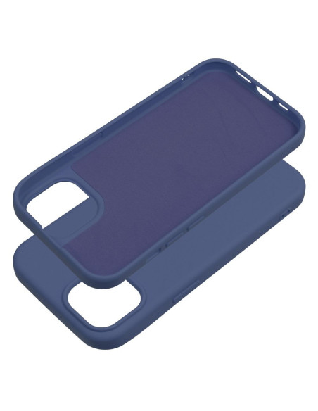 COQUE SILICONE pour IPHONE 15 BLEU