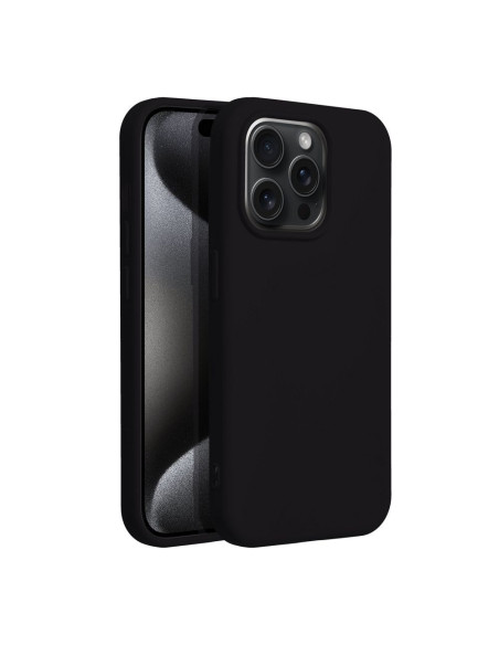 COQUE SILICONE pour IPHONE 15 PRO NOIR