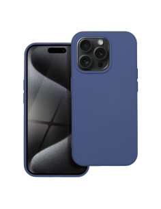 COQUE SILICONE pour IPHONE 15 PRO BLEU