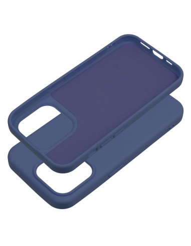 COQUE SILICONE pour IPHONE 15 PRO BLEU