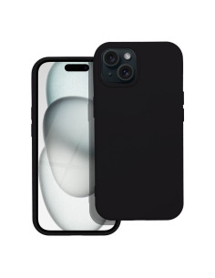 COQUE SILICONE pour IPHONE 15 PLUS NOIR