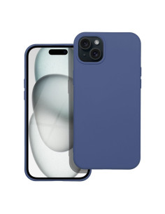COQUE SILICONE pour IPHONE 15 PLUS BLEU