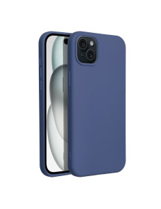 COQUE SILICONE pour IPHONE 15 PLUS BLEU 2