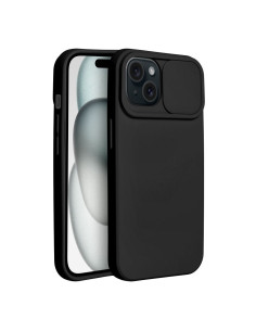 Coque SLIDE pour IPHONE 15 noir 2