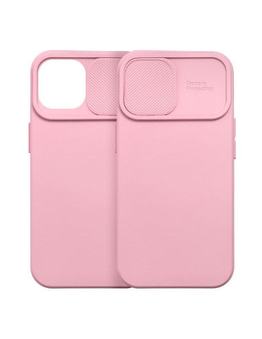Coque SLIDE pour IPHONE 15 rose clair