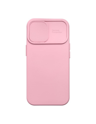 Coque SLIDE pour IPHONE 15 rose clair