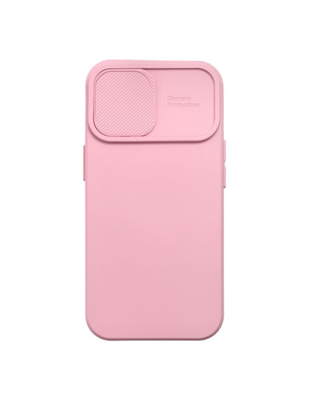 Coque SLIDE pour IPHONE 15 rose clair