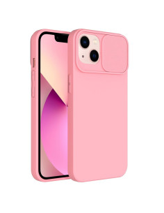 Coque SLIDE pour IPHONE 15 Plus rose vif