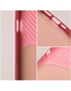 Coque SLIDE pour IPHONE 15 Pro rose vif 2