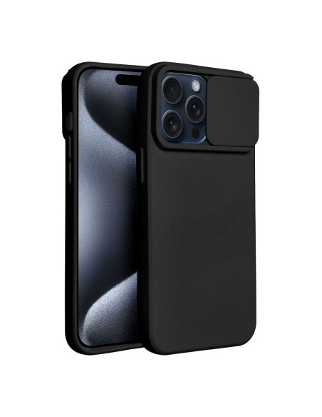 Coque SLIDE pour IPHONE 15 Pro Max noir