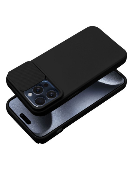 Coque SLIDE pour IPHONE 15 Pro Max noir
