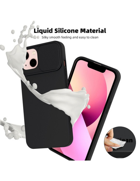 Coque SLIDE pour IPHONE 15 Pro Max noir