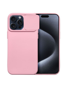 Coque SLIDE pour IPHONE 15 Pro Max rose vif
